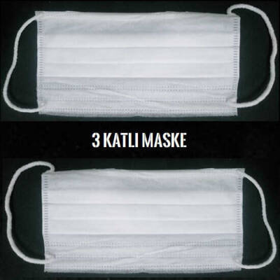 3 Katlı maske toptan satış - 1