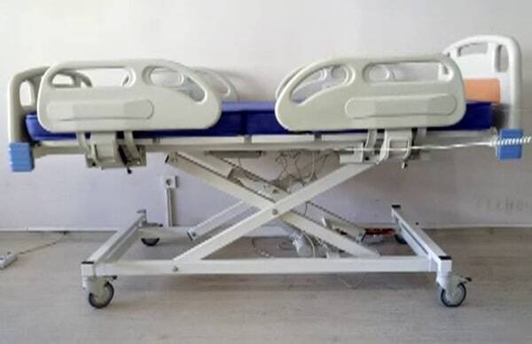 3 Motorlu Asansörlü Full ABS Hasta Yatağı ES-153/A - 4