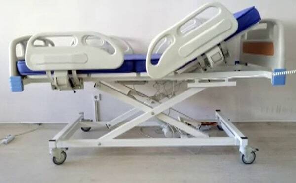 3 Motorlu Asansörlü Full ABS Hasta Yatağı ES-153/A - 6