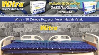 30 Derece Pozisyonlu Boru Tipi Havalı Yatak 12 Cm HY-2000 - Witra