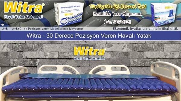 30 Derece Pozisyonlu Boru Tipi Havalı Yatak 12 Cm HY-2000 - 1
