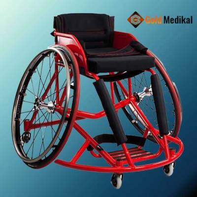 Basketbol Tekerlekli Sporcu Sandalyesi - Gold