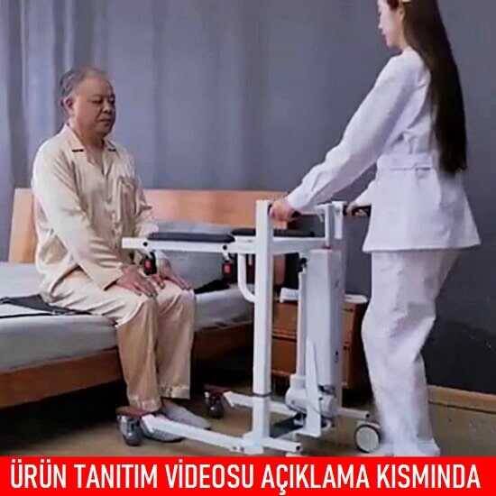Comfort Plus DM 190U Hasta taşıma lifti banyo WC sandalyesi - 1