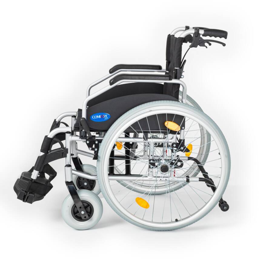 Comfort Plus DM-313 Service Alüminyum Özellikli Tekerlekli Sandalye - 3