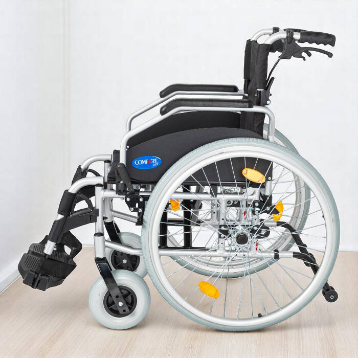 Comfort Plus DM-313 Service Alüminyum Özellikli Tekerlekli Sandalye - 3