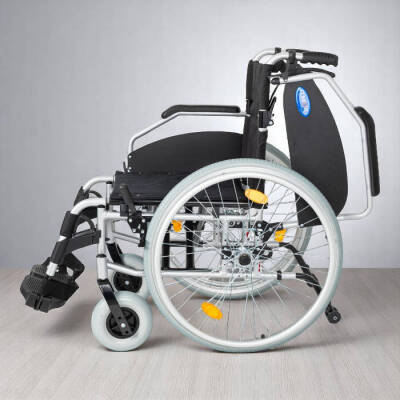 Comfort Plus DM-313 Service Alüminyum Özellikli Tekerlekli Sandalye - 5