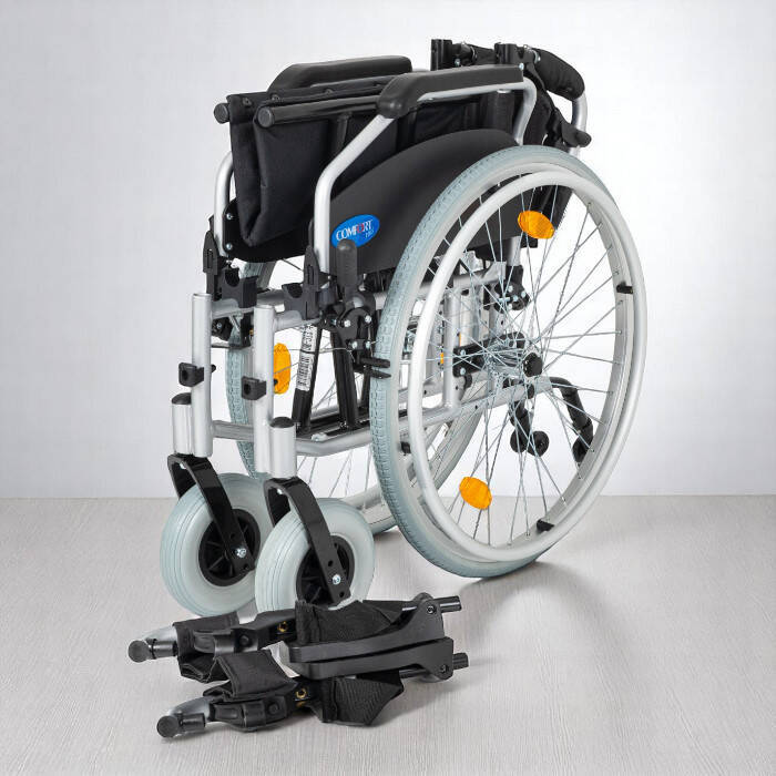 Comfort Plus DM-313 Service Alüminyum Özellikli Tekerlekli Sandalye - 7