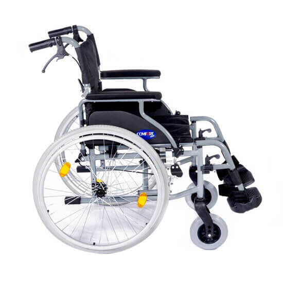 Comfort Plus DM-317 Grey Alüminyum Tekerlekli Sandalye - 3