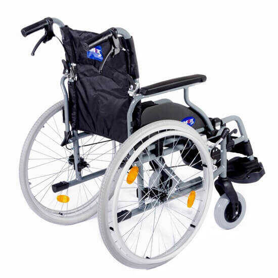 Comfort Plus DM-317 Grey Alüminyum Tekerlekli Sandalye - 5