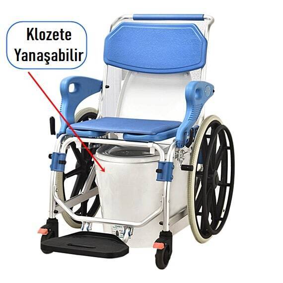 Comfort Plus DM-72 Lux Hasta Tuvalet Sandalyesi - 1