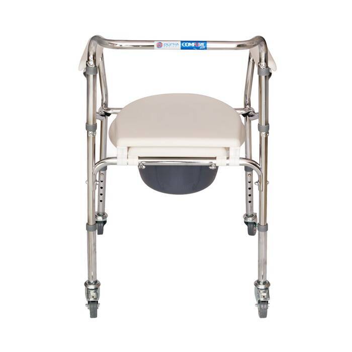 Comfort Plus DM696 Tekerlekli Kovalı Komot - 2