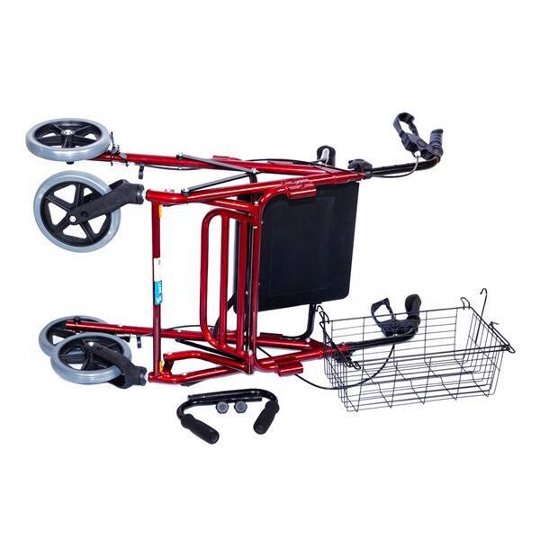 Comfort Plus DM9146 Walker Yürüteç Ayak Pedallı - 4