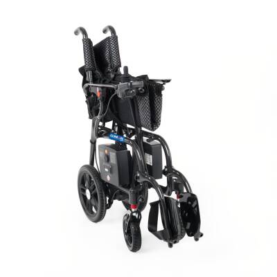 Comfort Plus DY01107 Karbon Akülü Tekerlekli Sandalye Ultra Hafif (20ah Lityum Pil) - 3