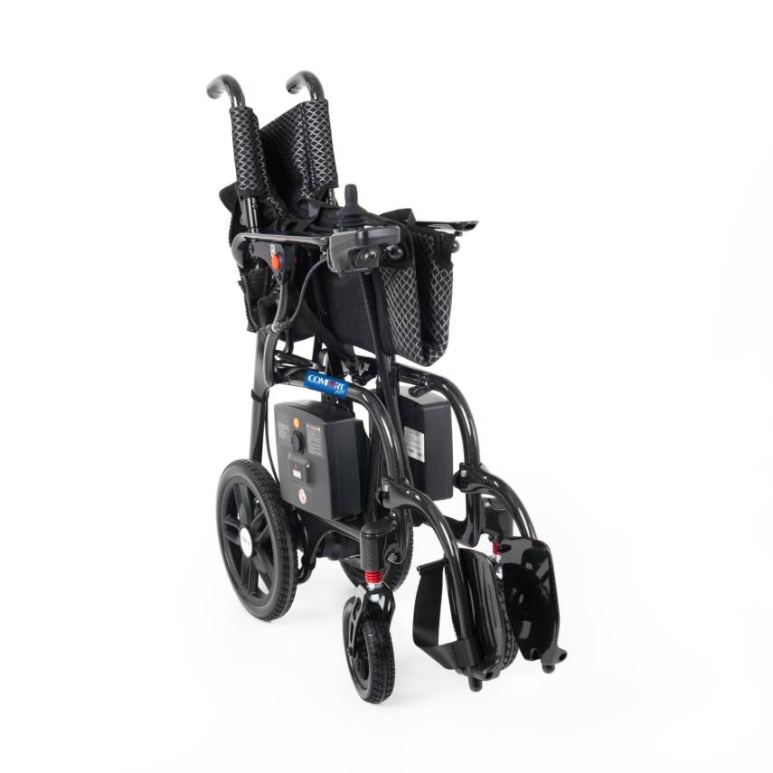 Comfort Plus DY01107 Karbon Akülü Tekerlekli Sandalye Ultra Hafif (20ah Lityum Pil) - 3