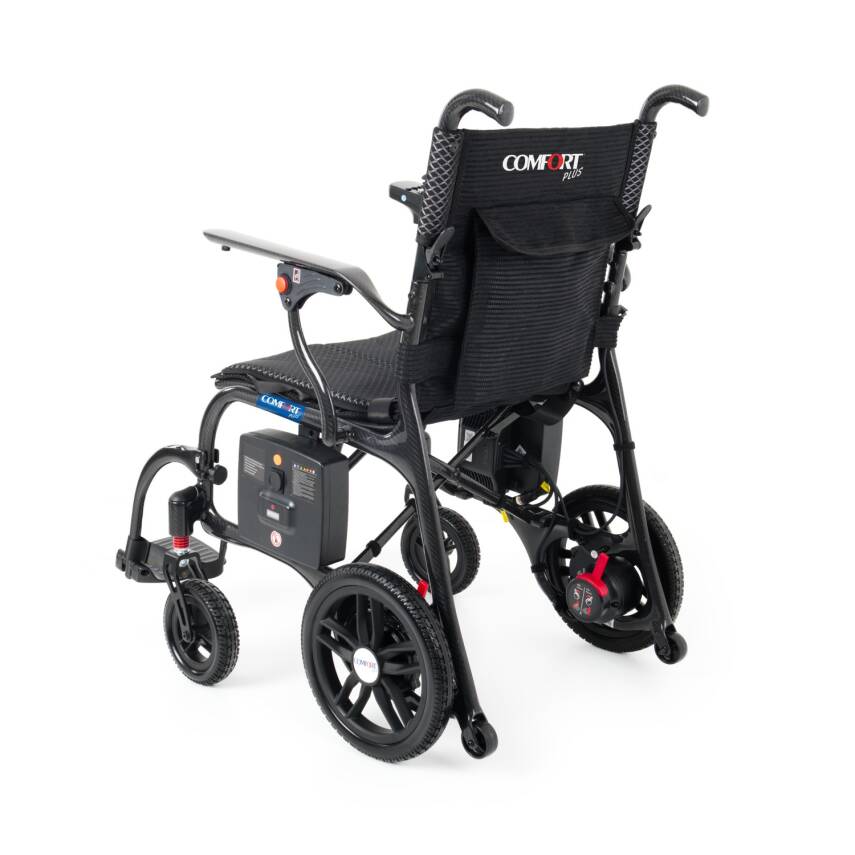 Comfort Plus DY01107 Karbon Akülü Tekerlekli Sandalye Ultra Hafif (20ah Lityum Pil) - 5