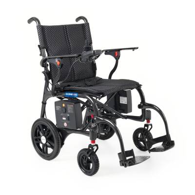 Comfort Plus DY01107 Karbon Akülü Tekerlekli Sandalye Ultra Hafif (20ah Lityum Pil) - 1
