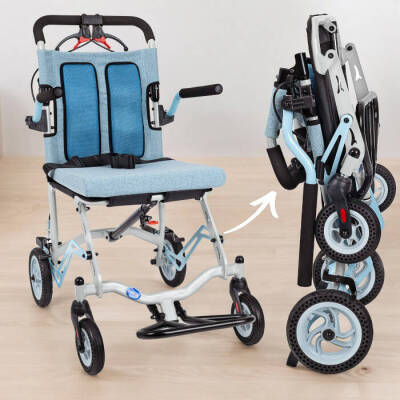 Comfort Plus DY01409LJ Hasta Transfer Sandalyesi Mavi - Comfort Plus