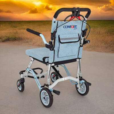 Comfort Plus DY01409LJ Hasta Transfer Sandalyesi Mavi - 5