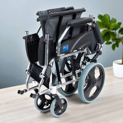 Comfort Plus KY863LABJ -A12 Füme Alüminyum Transfer Özellikli Tekerlekli Sandalye - 4