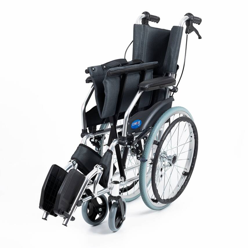 Comfort Plus KY863LAJ-A20 Füme Alüminyum Özellikli Tekerlekli Sandalye - 2