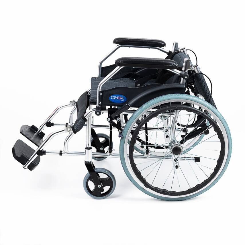 Comfort Plus KY863LAJ-A20 Füme Alüminyum Özellikli Tekerlekli Sandalye - 3
