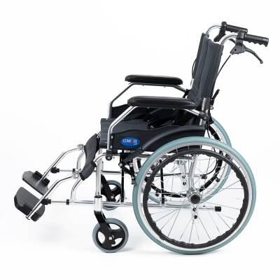 Comfort Plus KY863LAJ-A20 Füme Alüminyum Özellikli Tekerlekli Sandalye - 4