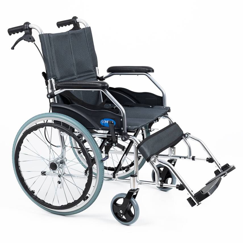 Comfort Plus KY863LAJ-A20 Füme Alüminyum Özellikli Tekerlekli Sandalye - 7