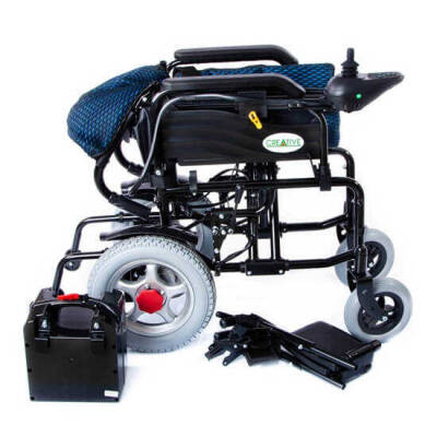 Creative CR-1002 Akülü Tekerlekli Sandalye Ekonomik Fiyatlı - 3