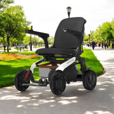 E60A Robooter Katlanabilir Akülü Tekerlekli Sandalye - Robooter (1)