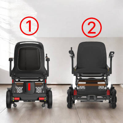 E60A Robooter Katlanabilir Akülü Tekerlekli Sandalye - 5