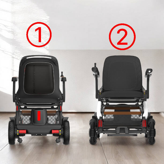 E60A Robooter Katlanabilir Akülü Tekerlekli Sandalye - 5