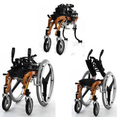 Excel ZP Mobil Katlanabilir Tekerlekli Sandalye - 4