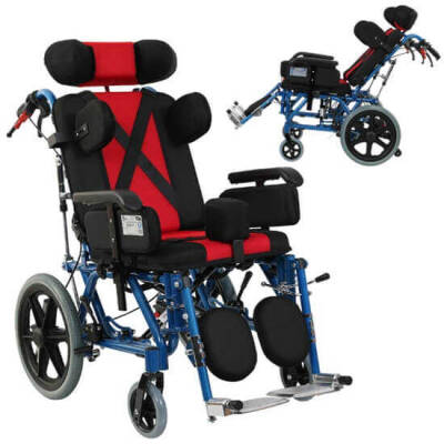 Golfi 16C Pediatrik Serebral Palsi Tekerlekli Sandalye - Golfi
