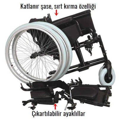 Golfi G130 Tekerlekli Sandalye - 3