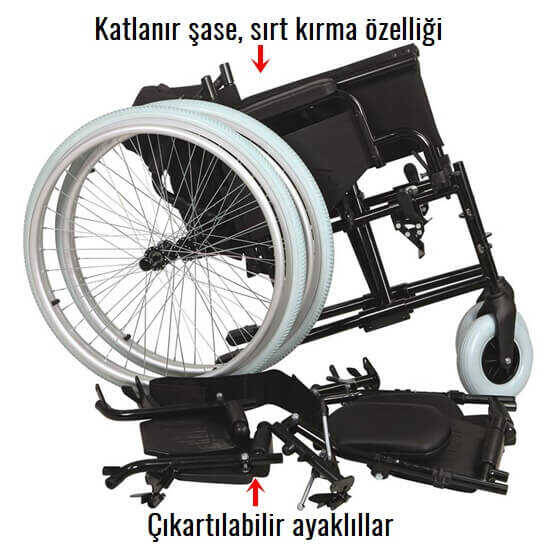 Golfi G130 Tekerlekli Sandalye - 3