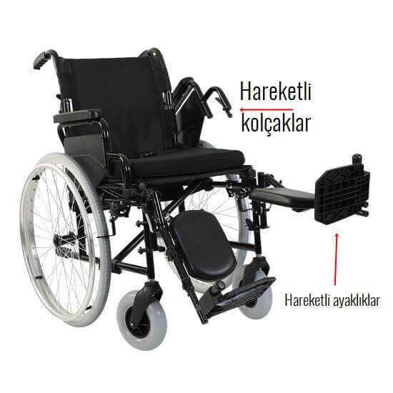Golfi G131 Standart Tekerlekli Sandalye - 4
