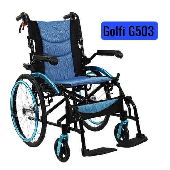 Golfi G503 Alüminyum Manuel Tekerlekli Sandalye - 1