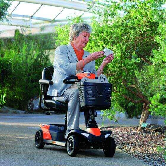 Invacare Colibri 4 Tekerli Scooter - 4