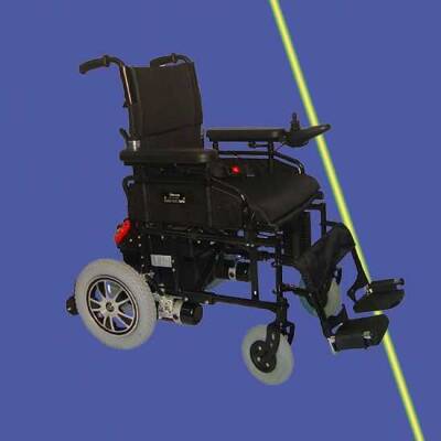 Katlanabilir Akülü Tekerlekli Sandalye: BL100 - 1