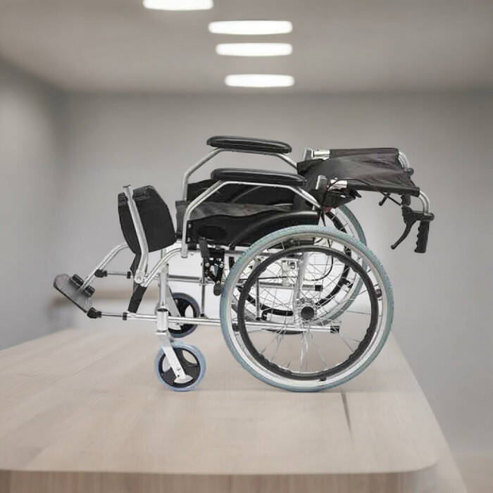 Leo 165 Alüminyum Refakatçi Özellikli Tekerlekli Sandalye - 2