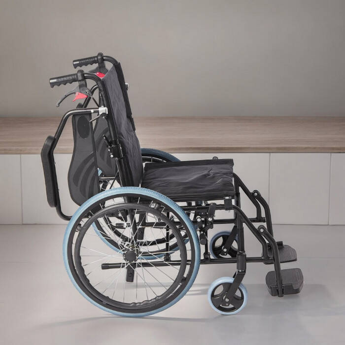 Leo 166 Alüminyum Refakatçi Tekerlekli Sandalye - 2