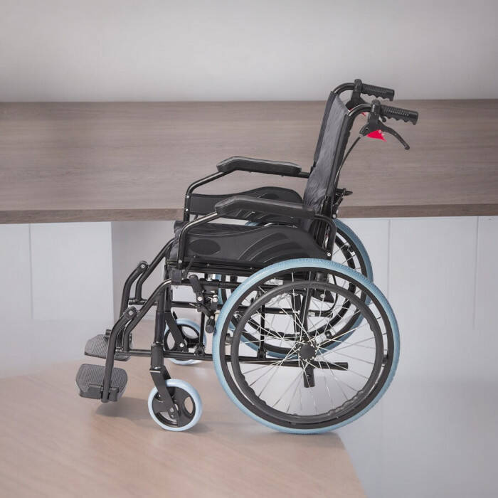 Leo 166 Alüminyum Refakatçi Tekerlekli Sandalye - 3