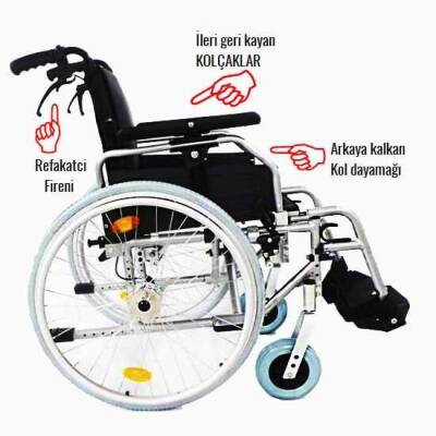 Özellikli Tekerlekli Sandalye. Gold MD 2.0 - 3