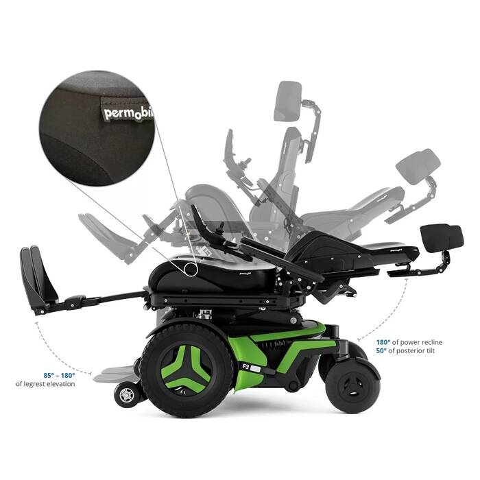 Permobil F3 Corpus Akülü Sandalye - 4