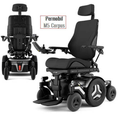 Permobil M5 Corpus Akülü Tekerlekli Sandalye - 1
