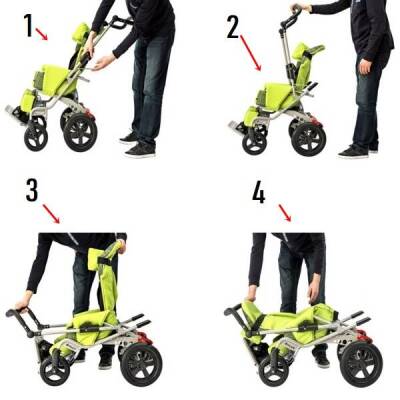 Racer Evo 1 Engelli Çocuk Puseti - 2