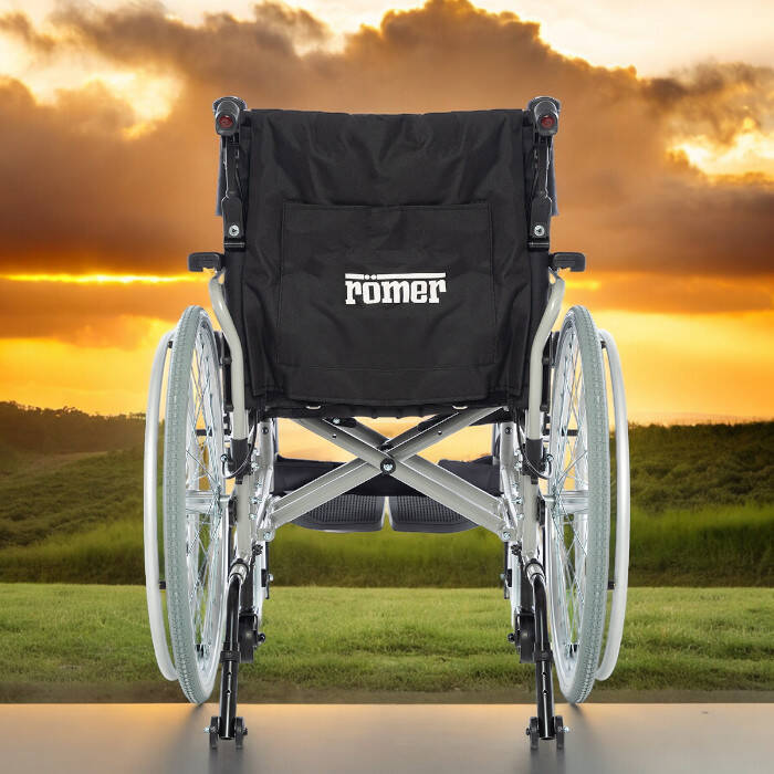 Römer R225 Lüx Alüminyum Manuel Tekerlekli Sandalye - 4