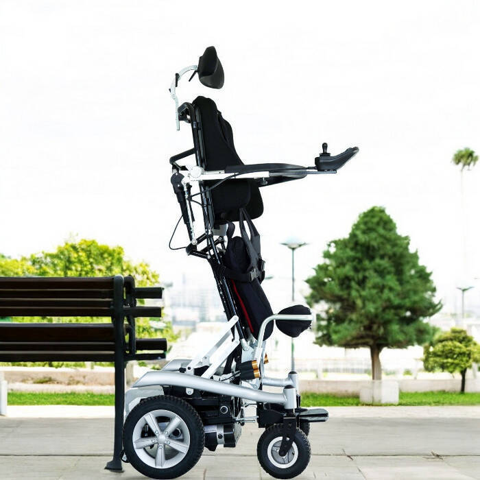 S300 Ayağa Kaldıran Akülü Tekerlekli Sandalye - 5