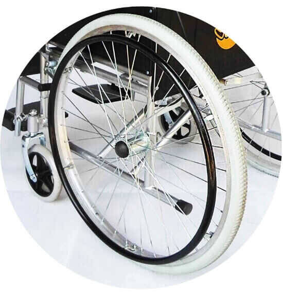 Vivi 700 Ev Tipi Tekerlekli Sandalye & En Ucuz Manuel Sandalye - 3