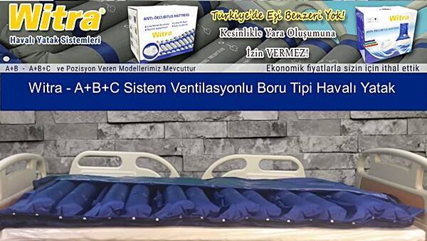 Witra A+B+C Boru Tipi Havalı Yatak 12 Cm ES-1200/ W - 1